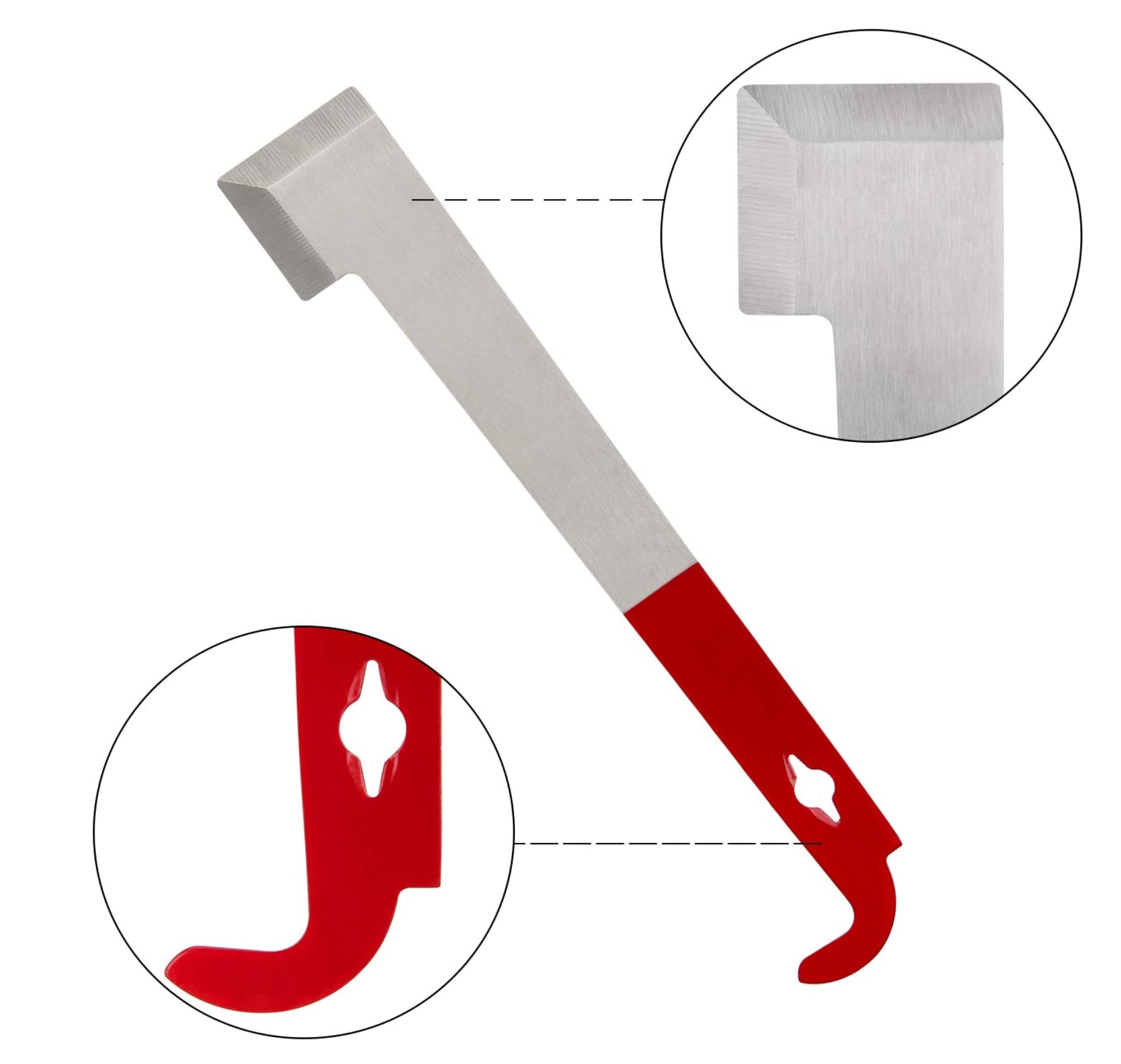 Stainless Frame Lifter and Scraper J Hook Tool